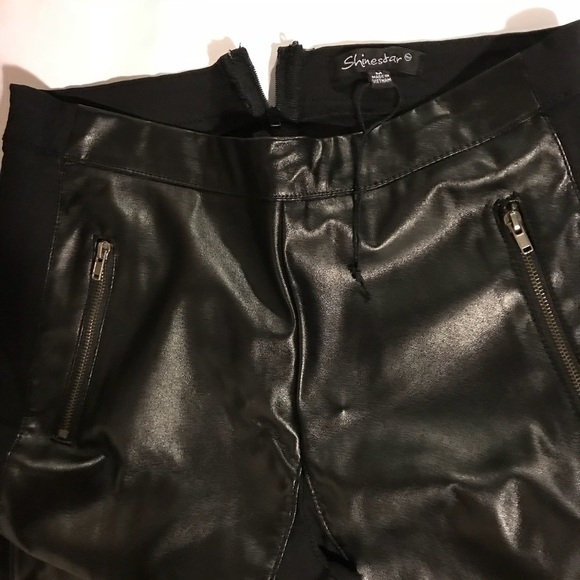 Black Leggings Size Medium - Picture 3 of 4